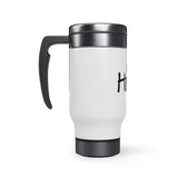 Hogo's Stainless Steel Travel Mug with Handle, 14oz