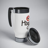 Hogo's Stainless Steel Travel Mug with Handle, 14oz